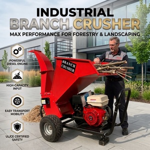 Broyeur de branches hydraulique commercial à alimentation automatique, mini déchiqueteuse de bois, <span class=keywords><strong>prix</strong></span> le plus bas, convoyeur horizontal pour jardin - Product Image 1