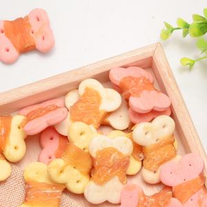 Evcil hayvan ödül maması toptan tavuk köpek bisküvi fabrika doğrudan satış temiz diş köpek aperatifler tavuk sarılmış bisküvi - Product Image 4