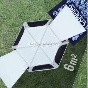 Carpa Hexagonal para Acampar al Aire Libre para 4-6 Personas, Apertura Automática Rápida, Carpas Impermeables y Resistentes al Viento para Acampar al Aire Libre - Product Image 4