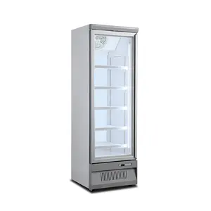 Professional Refrigerators Refrigeration Equipment Air Cooling Upright Display Cooler