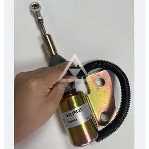 3991168 24V Flameout Shut off Solenoid <strong>Valve</strong> <strong>for</strong> R130 Excavator Parts <strong>Engine</strong> Fuel Stop Solenoid Switch - Product Image 5