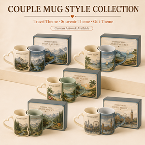 Paire de tasses emboîtables en porcelaine fine, motif emblème du Portugal, design artistique Azulejo, anti-fuite, pour <span class=keywords><strong>voyage</strong></span> - Product Image 3