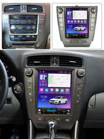 Autoradio à écran partagé avec système Android série TS pour Lexus IS IS250 IS300 IS350 2005-2011, lecteur DVD de voiture avec Bluetooth et GPS