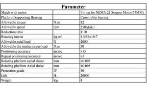 130 Hollow <b>Rotari</b> Platform 10 Ratio Table Match 23 Motor - Product Image 3