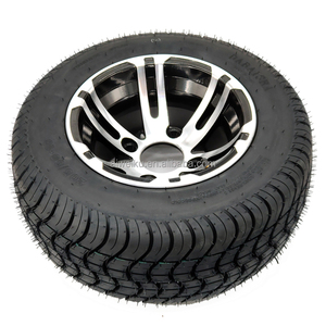 Ruedas y Neumáticos de Goma para Carrito de Golf 205/50-10, Neumático Sin Cámara de 10 Pulgadas 205/50-10 - Product Image 2