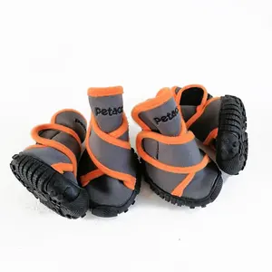 Wholesale Cute Waterproof Fashion Sustainable Nylon Reflective Comfortable Dog Socks Boots Dog Shoe Outdoor Dog Shoes