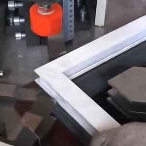 Mesin <span class=keywords><strong>Crimping</strong></span> sudut <span class=keywords><strong>aluminium</strong></span> untuk 90 sudut pneumatik pengendali dislokasi pukulan fungsi konektor bantalan inti Motor - Product Image 3