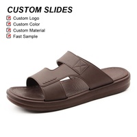 Sandales d'été OLICOM pour hommes en microfibre PVC, confortables, antidérapantes et respirantes pour l'extérieur