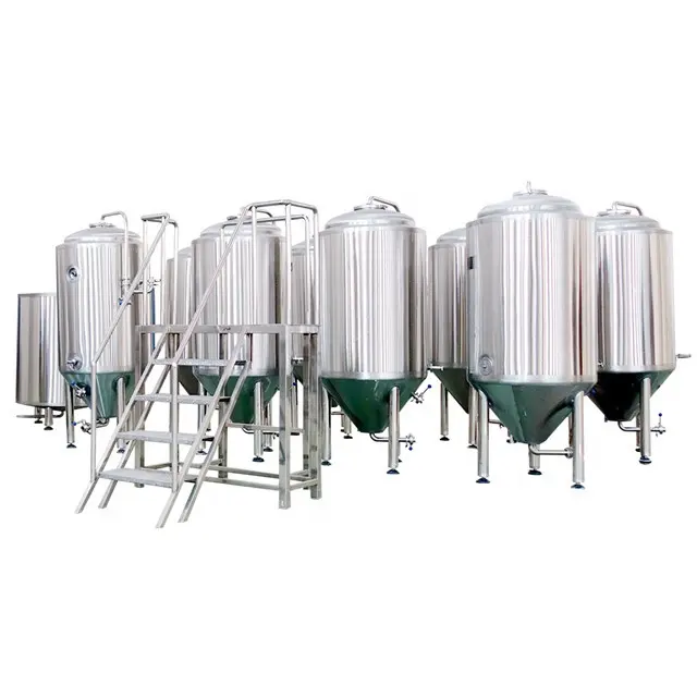 Equipamento de fermentação de cerveja, 500l 1000l 1500l 2000l litro do tanque cerveja