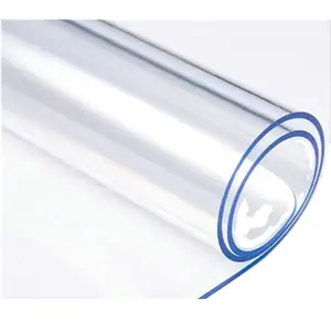 High quality 0.2/0.5/0.8/1.0/1.5/2.0mm marine vinyl clear sheet vinyl super clear sheet flexible crystal clear PVC roll
