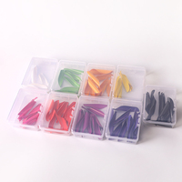 CUPID Tir à l'arc 50pcs 1.75 1.8 2 pouces DIY Flèche Tir à l'arc Spin Vanes Spirale Plume LH/RH Flèche Vanes Spin Vanes
