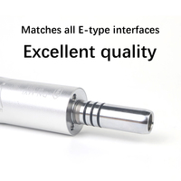 Micromoteur dentaire électrique à faible vitesse, moteur à air métallique de type E, pièce à main 4 trous compatible avec micromoteur