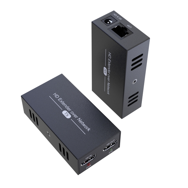 CARATAR  Extender Over Cat5/IP/Cat6 Many to Many 1080p 120m HDCP 1.2 Lossless No Compression