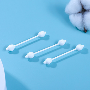 Coton-tige pour bébé à tête de <span class=keywords><strong>gourde</strong></span>, nettoyage des oreilles et du nombril des nouveau-nés, soins jetables, grande tête, dessin animé pour bébé et nuage - Product Image 4