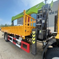 Camión Grúa Plegable de Servicio Pesado Dongfeng 6x4 de 10 Toneladas con Control Remoto por Radio para Logística de Carga de Contenedores Portuarios