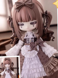Poupée articulée BJD en PVC, indice de sucre 100 points, accessoires complets pour bébé, boîte mystère, jouets de collection, ornements à main pour filles - Product Image 5