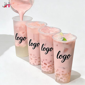 Gobelets personnalisés pour boissons glacées, injection de boba, <span class=keywords><strong>bubble</strong></span> <span class=keywords><strong>tea</strong></span>, milktea, calibre 95 mm, 500 ml, 750 ml, transparents, en PP de qualité alimentaire - Product Image 3
