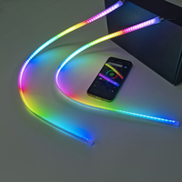 Bandes lumineuses LED série Flow, tube en silicone, contrôle par application, 24 pouces, 60 cm, 1 pièce