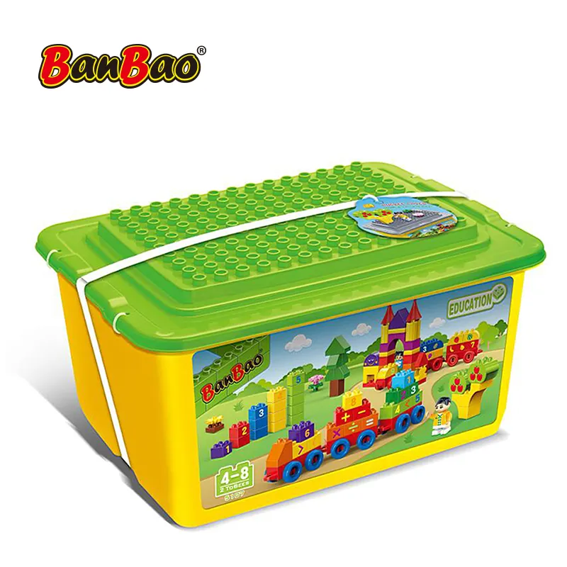 BanBao B5107 Factory Direct Sale Diy Miniature Model Kit Set Stem Building Block Toy For Kid