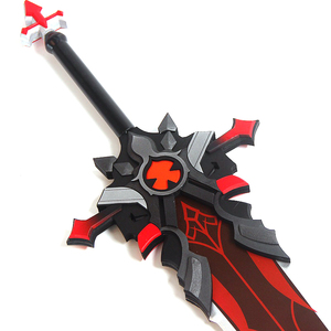 Spade Giocattolo in Legno per Cosplay di <span class=keywords><strong>Genshin</strong></span> <span class=keywords><strong>Impact</strong></span>, Replica di Armi Samurai dalla Cina - Product Image 5