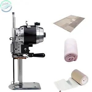 Petite machine verticale de découpe de tissu coupe-tissu main couteau droit machine de découpe de cuir de tissu