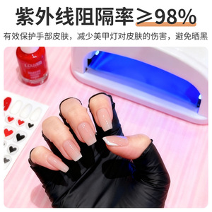 Guantes de Nitrilo Desechables Intco, Talla M, UPF 50+, Protección para Arte de Uñas, No Estériles, de un Solo Uso, Textura Suave, Sin Látex - Product Image 5