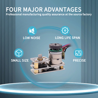 Moteur micro à couple élevé 3,3 V 18 degrés GM24-10BY avec boîte de vitesses 24 mm et moteur pas à pas 10 mm, compatible avec encodeur pour appareils électroménagers intelligents