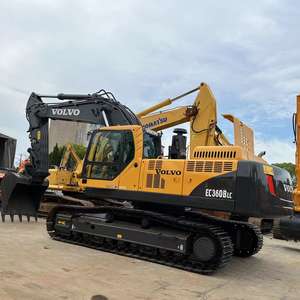 Excavatrice sur chenilles hydraulique Volvo EC360 EC350 EC300 d'occasion de haute qualité, 95% neuve, 37 tonnes, équipement de construction d'occasion, EPA CE - Product Image 1
