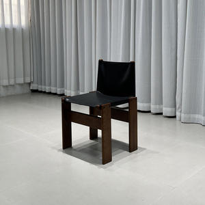 ミッドセンチュリーデザイナーカジュアルモンクダイニングチェアティーチェア研究チェアシンプルモダン無垢材ホーム家具 - Product Image 3