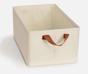 Cesta Organizadora de Armario con Marco de Acero, Caja de Almacenamiento con Asas, Gran Venta - Product Image 3
