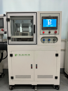 BAOPIN <span class=keywords><strong>Electronic</strong></span> Control PLC Lab Hydraulische Press maschine 380V 6KW 1 Jahr Garantie - Product Image 2