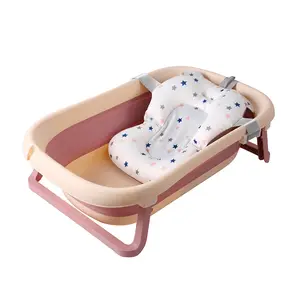 Atacado carrinhos de bebê chuveiro banheira-Conjunto de banheira de chuveiro dobrável, conjunto dobrável com suporte, tpe pp