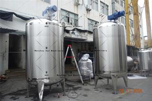 Tanque de mezcla de 4000 litros, tanque de mezcla de calentamiento líquido de 250L a la venta - Product Image 3