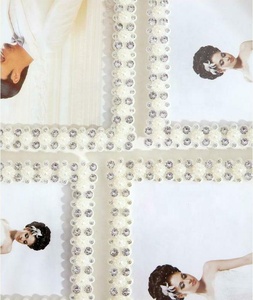 Khung Ảnh Ngọc Trai Sang Trọng Khung Ảnh Pha Lê Tình Yêu Đám Cưới Khung Nhựa - Product Image 3