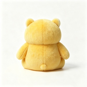 Ours en peluche jaune personnalisé, ours en peluche rembourré, ours en peluche gourmand, jouet ours miel - Product Image 5