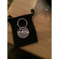 Porte-clés religieux personnalisé pour hommes Mousqueton en alliage de zinc avec prière Christian Design Bible Verset Cadeau pour Noël