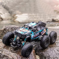 1/8 6WD haute vitesse alliage escalade Rock voiture 2.4 GHZ RC tout-terrain course cascadeur camion dérive jouet électrique