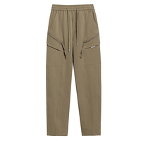 Pantalon Cargo Tactique pour Hommes, 6 Poches, Pantalon de Travail en Coton Mélangé, Jambe Droite, Durable, Construction