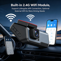 VIEVGUARB VS1135 Cámara para Coche con Grabación de Vídeo, Monitor de Estacionamiento, Grabación en Bucle, Visión Nocturna, Sensor G, Control por Aplicación, 4K UHD 1080P, Doble Lente