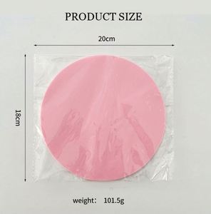 Custom Logo 10cm Diameter Silicone Rubber <b>Coasters</b> Soft Non-slip Heat Resistant Multi-color Cup Mat Pad for Drinks Coffee <b>Beer</b> - Product Image 3