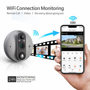 Videoportero con Mirilla Inteligente TuyaSmart WIFI 2026 Actualizado, Audio Bidireccional, Batería, Ángulo de Visión de 166°, Cámara de 3.0MP, Pantalla de 4.3 Pulgadas - Product Image 5