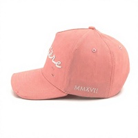 Op maat gemaakte 5-delige dobby-weave baseballcap met geborduurd logo, snapback pet voor heren en dames, sportief stippen-/fruitpatroon.