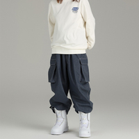 Pantalon de Ski pour homme, pantalon d'hiver pour femme, vêtements de Snowboard, Ski en plein air, vêtements de neige pour femme, imperméable, ample, Cargo, Jeans Hipster