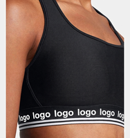 Soutien-gorge de sport en nylon et élasthanne FH pour femmes, vêtements de yoga et de fitness, soutien-gorge de sport de haute qualité, design personnalisé, vêtements de sport pour la salle de sport