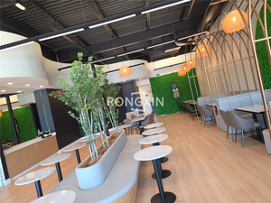 Décoration intérieure moderne pour café commercial, ensemble table et chaises sur mesure pour restaurant et café, design de mobilier de café tendance et personnalisé - Product Image 6