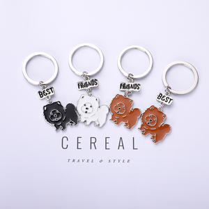 Llavero Metálico Xiyin Pinduoduo, Accesorio de Campana para Perro, Diseño de Goteo de Aceite - Product Image 3