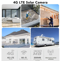 Caméra Boîtier 4G TZ-SK335EU avec Détection de Mouvement Sirène Intégrée Vision Nocturne Capteur CMOS Stockage Cloud et SD Garantie 1 An