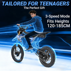 Vente en gros de moto tout-terrain électrique pour adultes DX1 48V 1500W, moto de motocross, certifiée CE, 40-60 km/h - Product Image 5