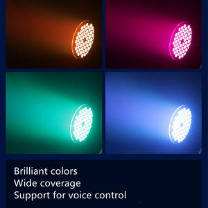 54x3w rgbw led film par light pour fête mariage Disco Performance Bar <span class=keywords><strong>Club</strong></span> événement danse scène spectacle - Product Image 5