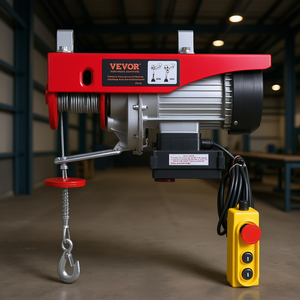 Polipasto Eléctrico de Cadena Db Wholesale, 1320 Lbs, Elevación de 14 Pies, Cable de Acero, Control Remoto Inalámbrico, Grúa, Cabrestante - Product Image 2